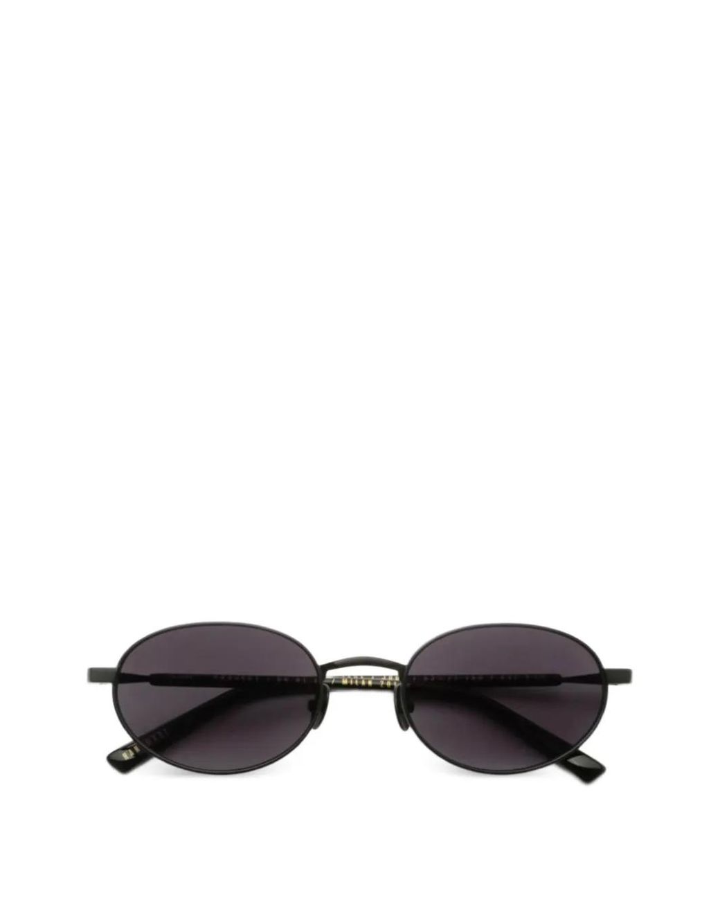 Gast Black Jade Oval-Frame Sunglasses