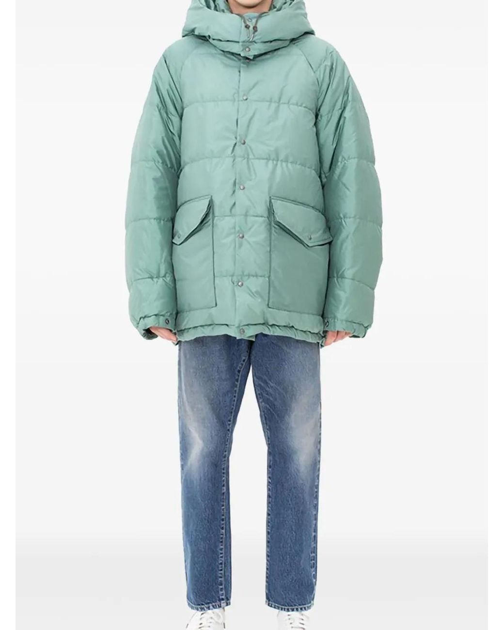 Visvim Green Doudoune Kodiak for men