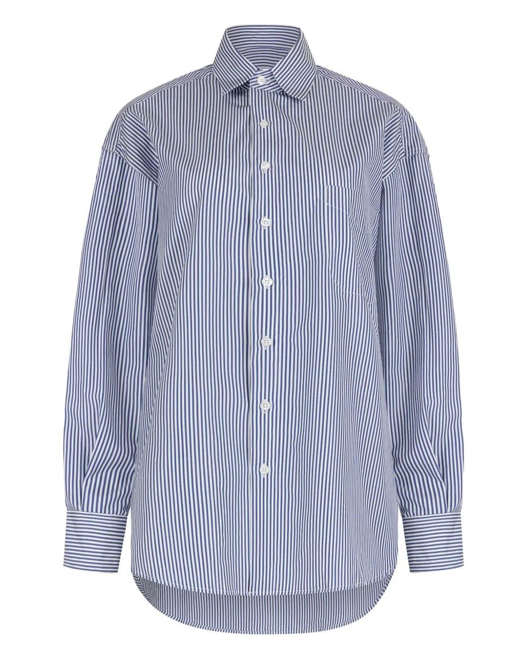 Paramidonna Blue Vanessa Striped Shirt