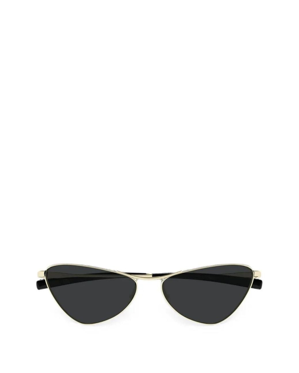 Saint Laurent Black Cat-Eye Frame Sunglasses