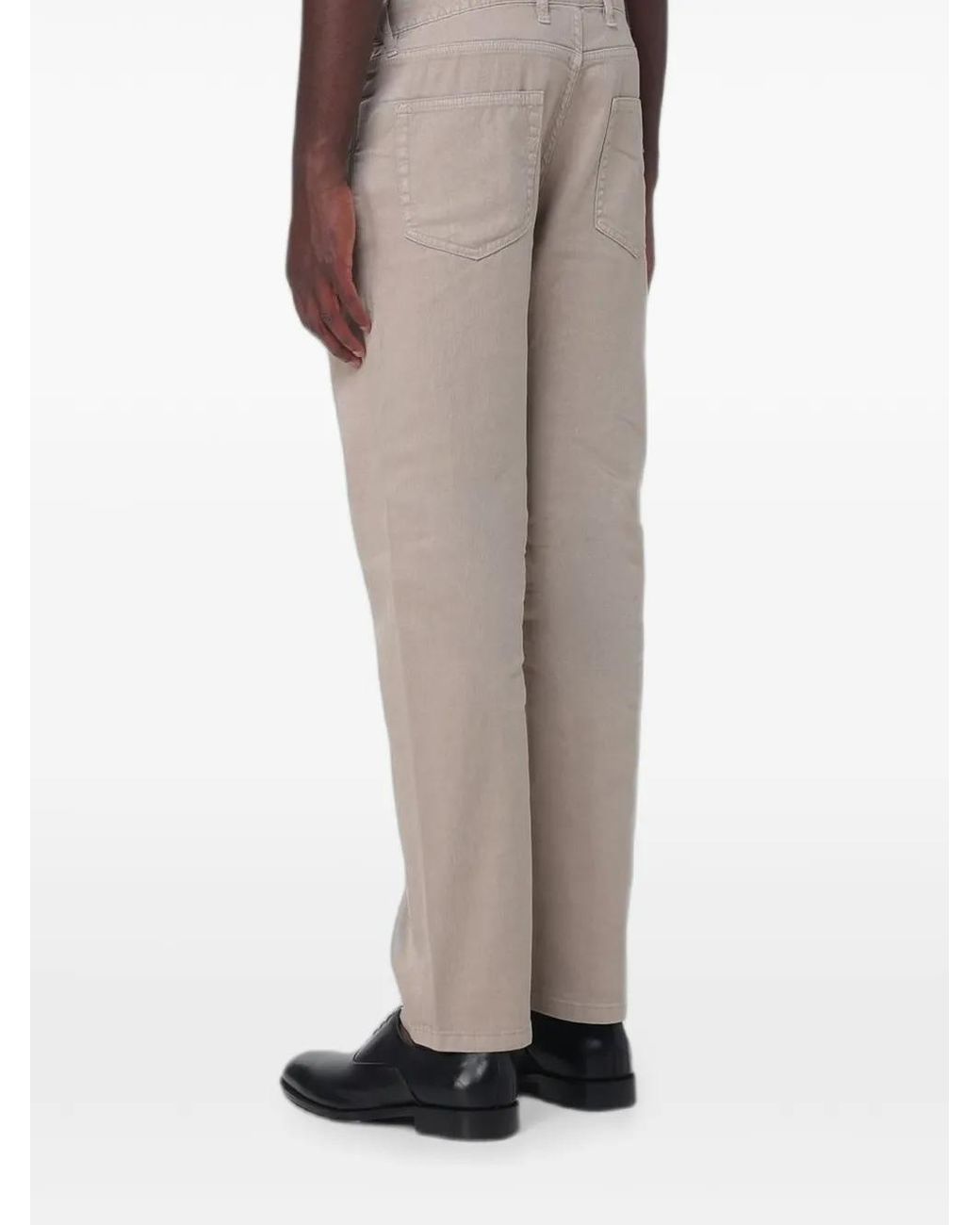 Zegna Natural Five-Pocket Trousers for men