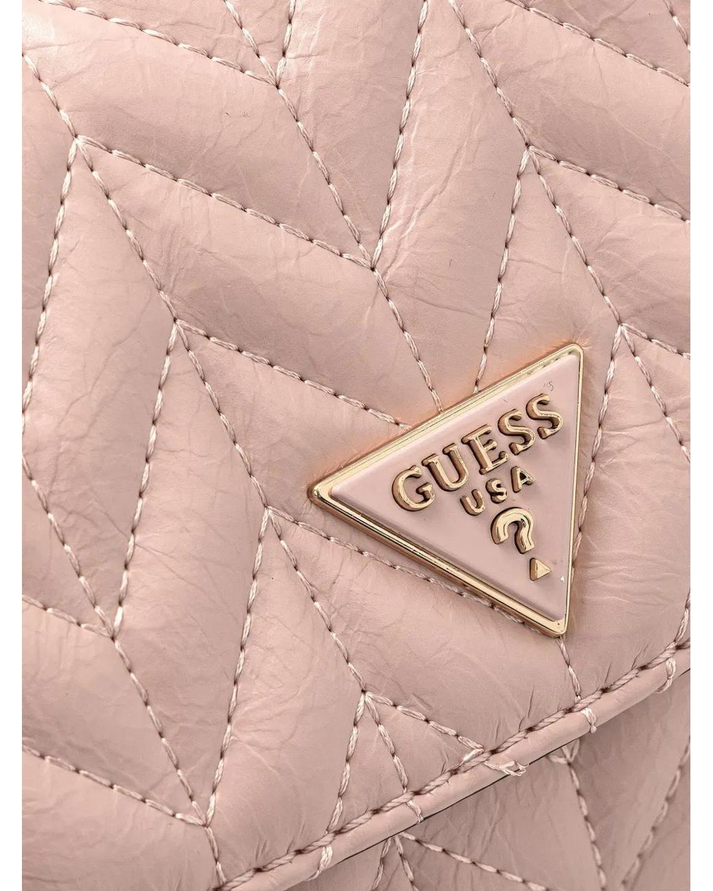 Guess Pink Cheryl Quilted Bag
