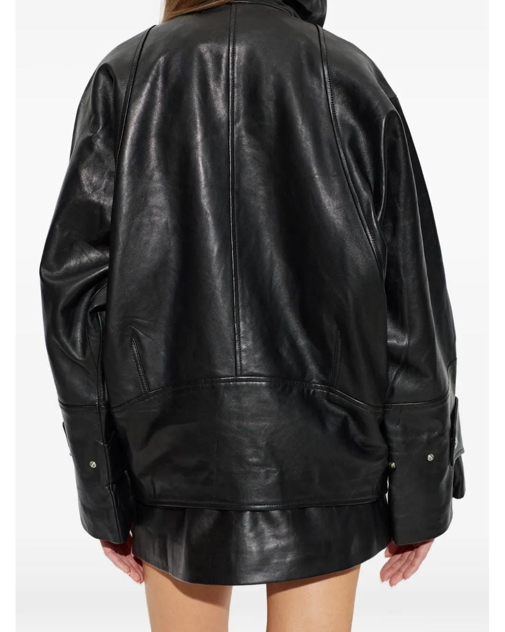 IRO Black Rubis Leather Jacket