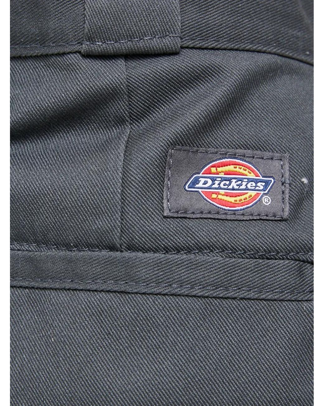 Dickies Blue High-Rise Straight-Leg Trousers