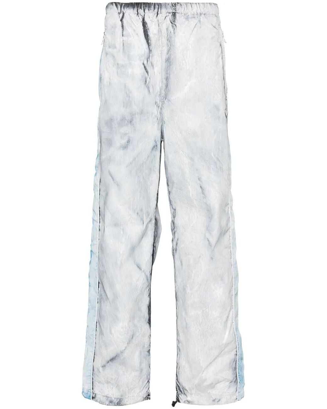 DIESEL White P-Tate Trousers for men