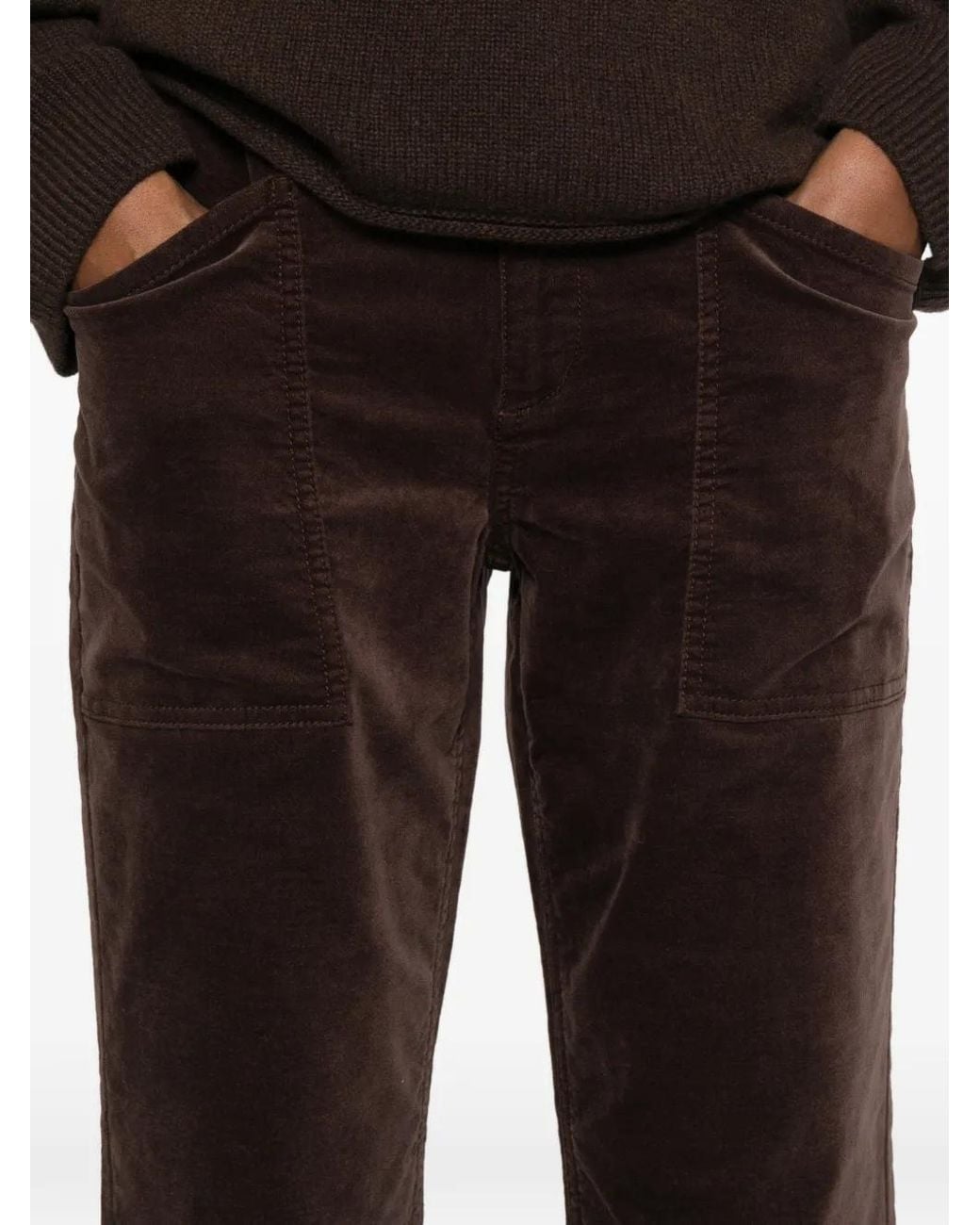 Marc O' Polo Black Pantalon Kiruna À Coupe Évasée