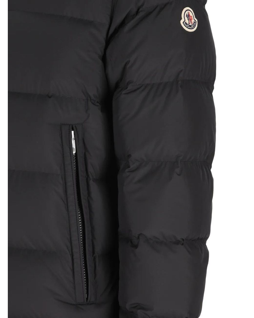 Moncler Black Orvelle Quilted Down Jacket for men