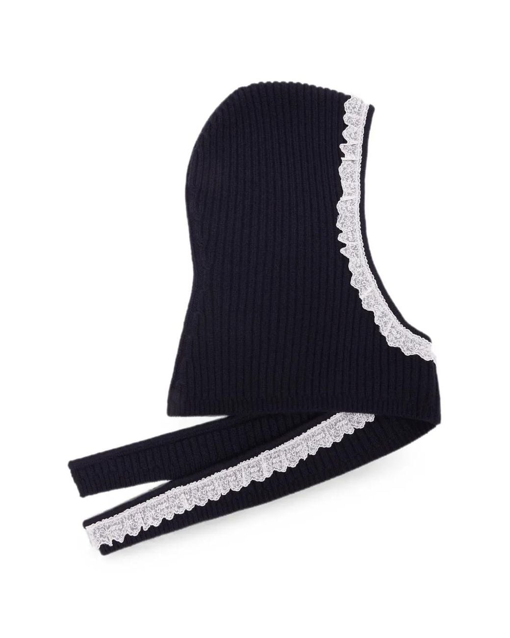 Ganni Blue Balaclava