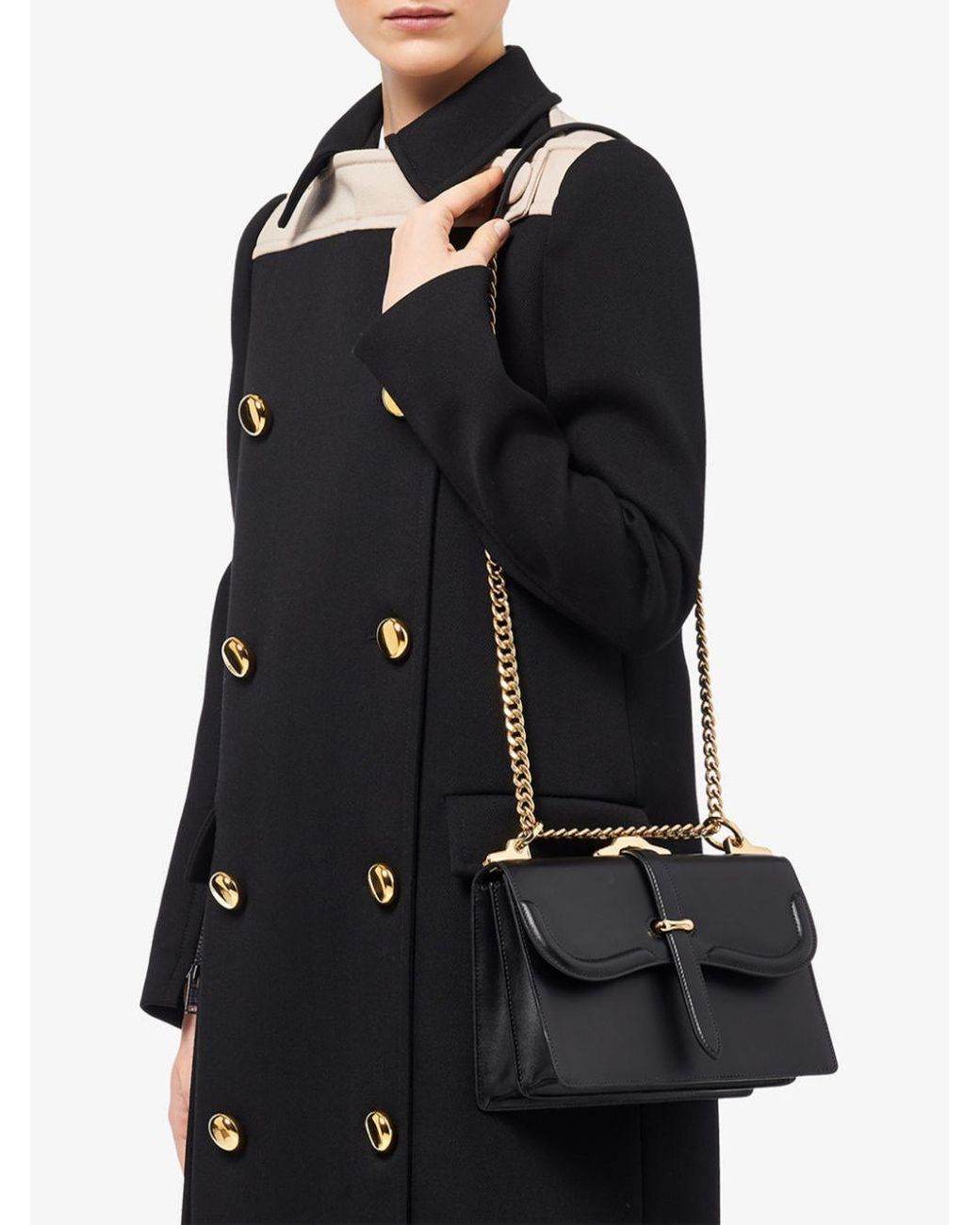 prada belle leather bag