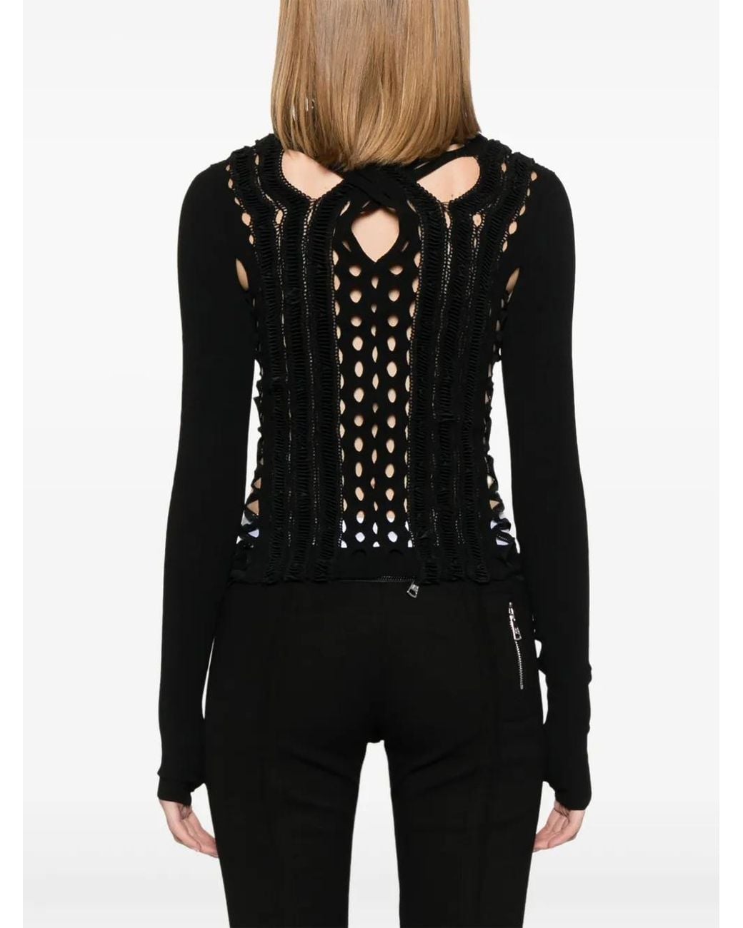 Sinéad O'Dwyer Black Shibari Sweater