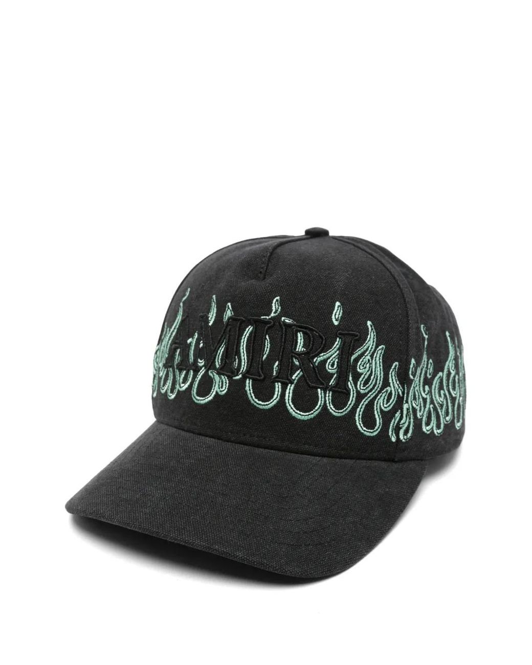 Amiri Black Logo Baseball Cap for men