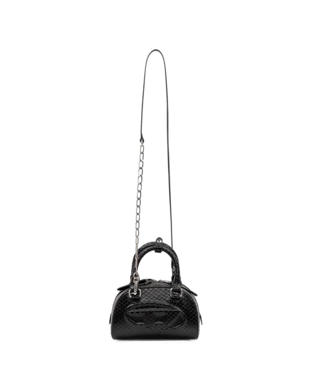 DIESEL Black 1Dr Dome-Small Bowling Bag