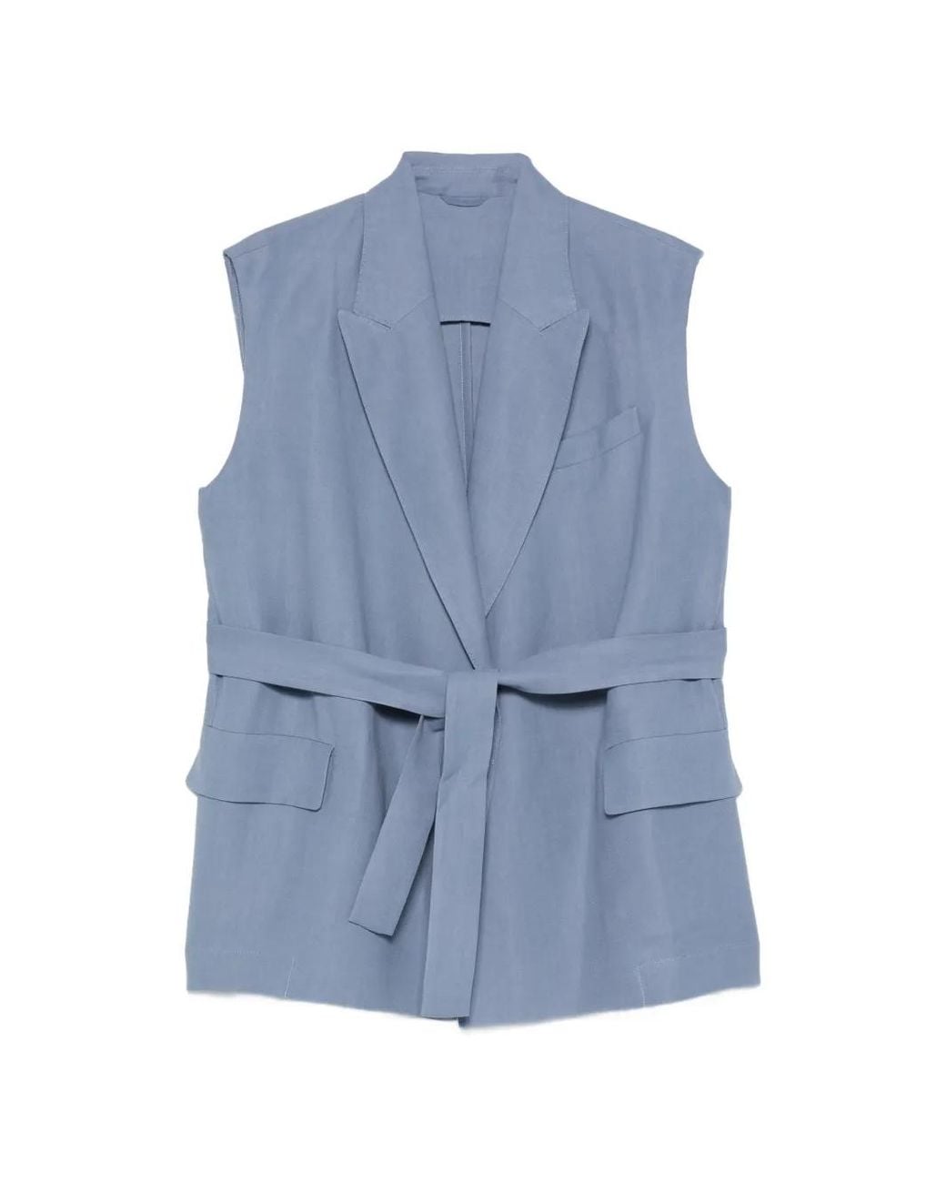 Brunello Cucinelli Blue Stylish Vest