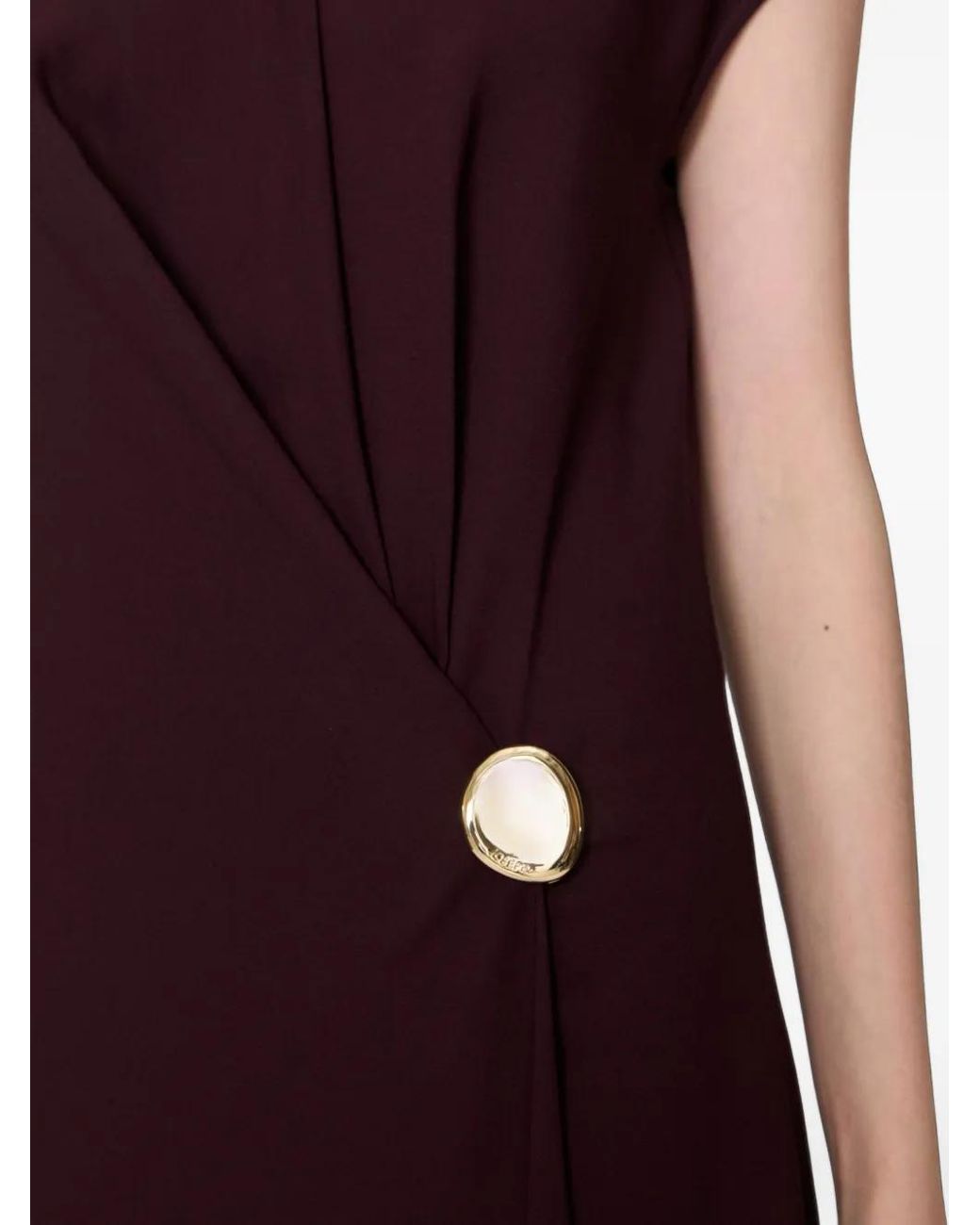 Joseph Purple Taipan Crepe Dress