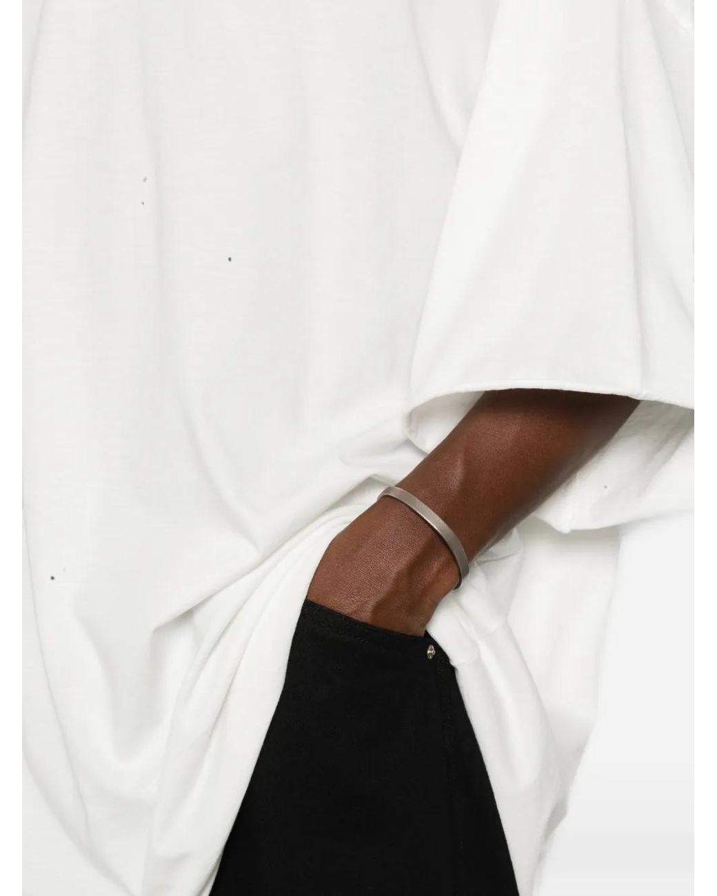 Rick Owens White Tower Tommy Tee for men