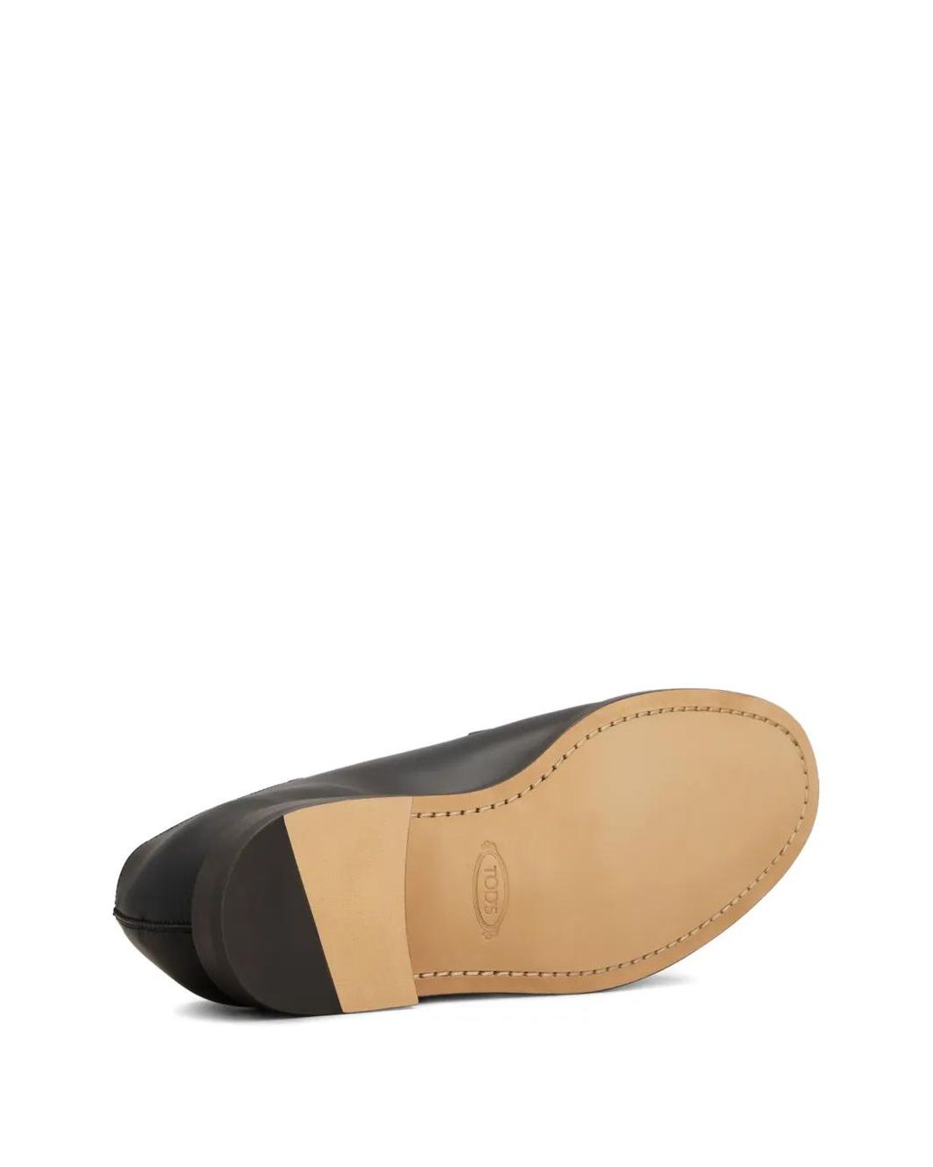 Tod's Black Embossed Lace-Up Derby Shoes for men