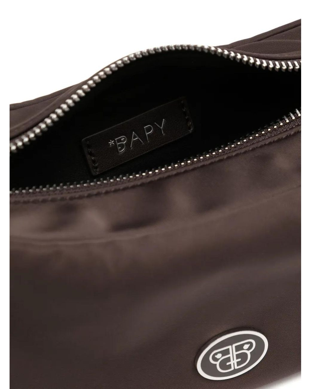 Bolso mini con logo A Bathing Ape de color Brown