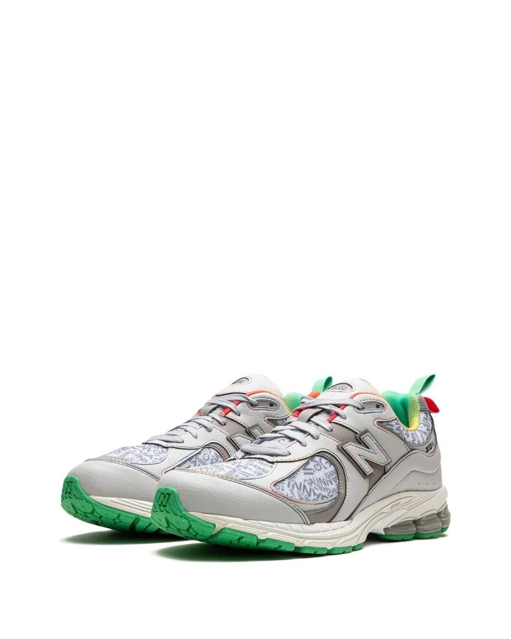 New Balance White X Ganni 2002R "Rain Cloud" Sneakers