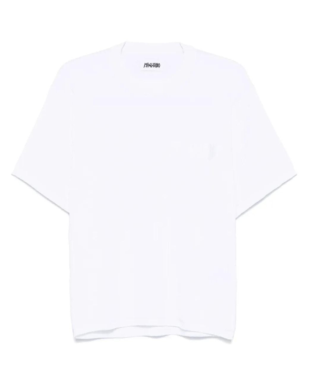 Magliano White Waffle T-Shirt for men