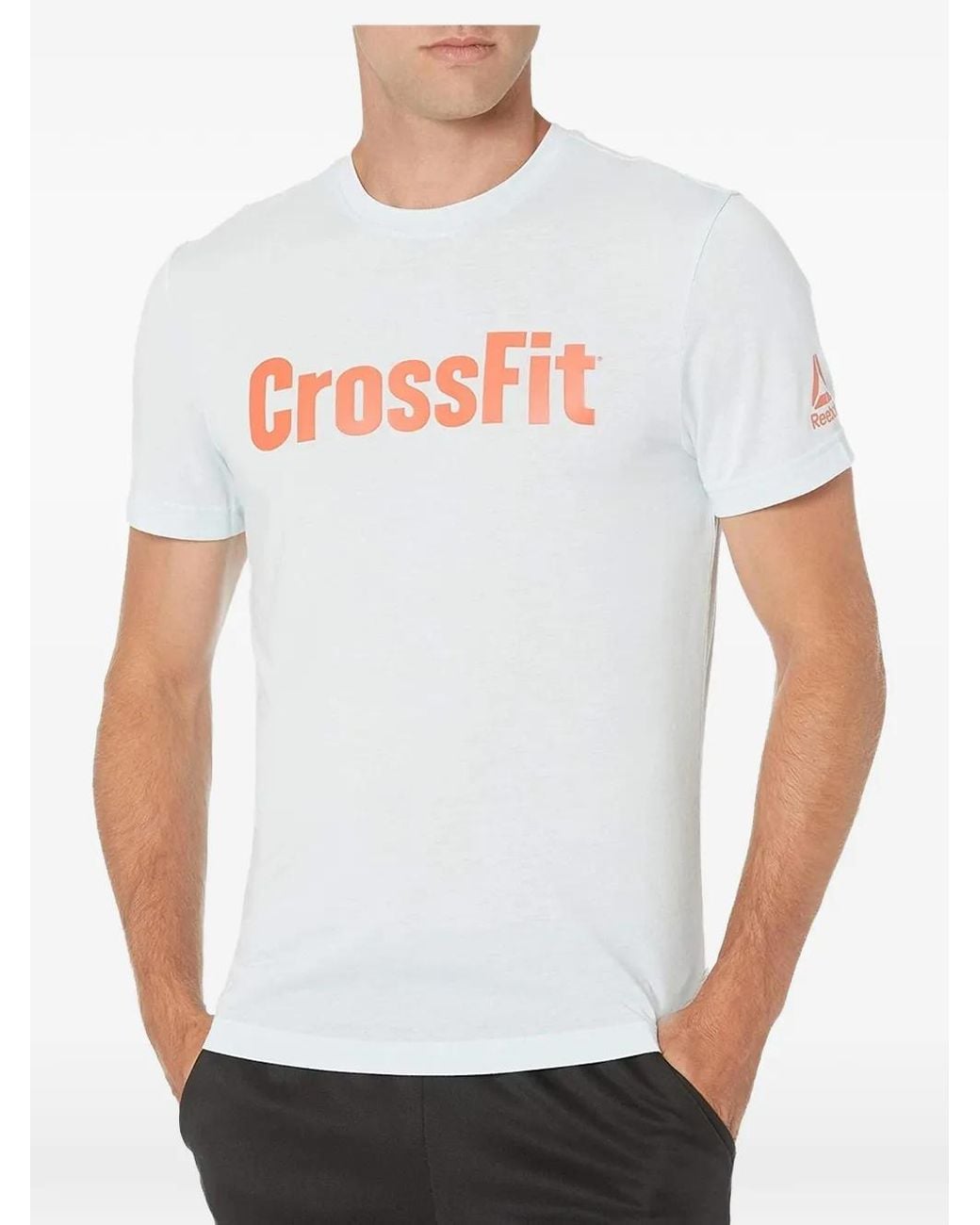 Reebok White Crossfit Read T-Shirt for men