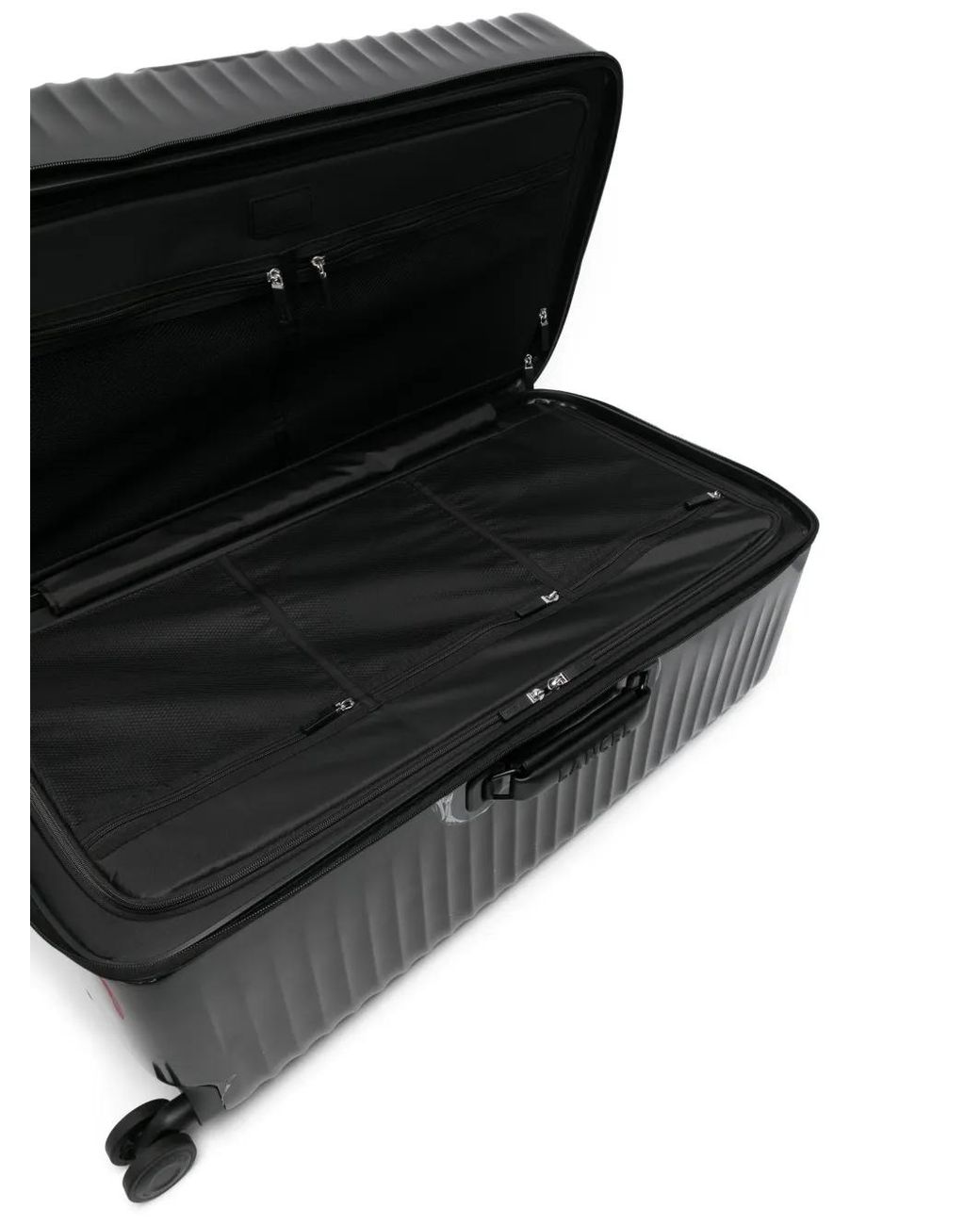 Lancel Black Atlas Suitcase