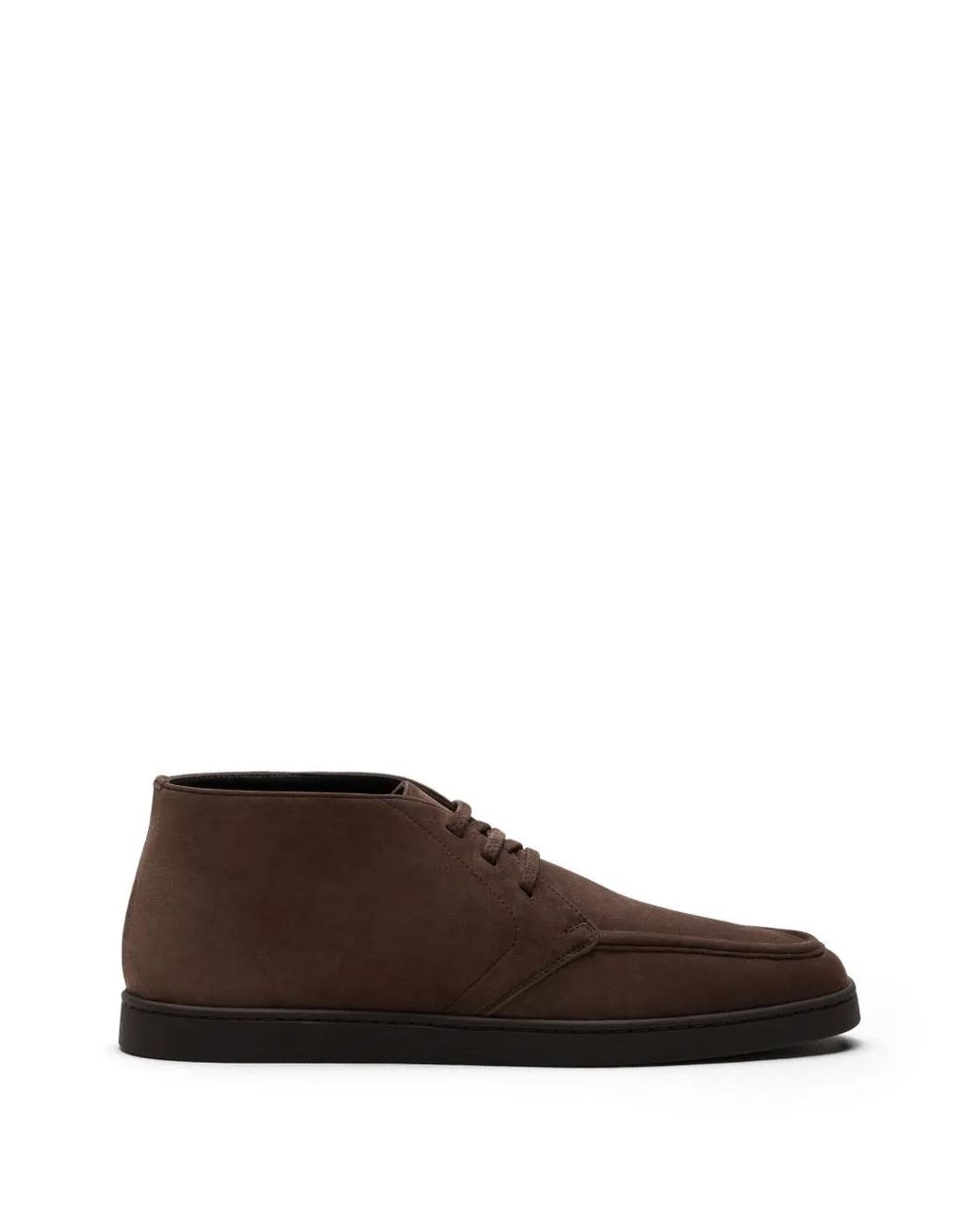 Church's Brown Nubuck Apron-Toe Chukka Boots for men