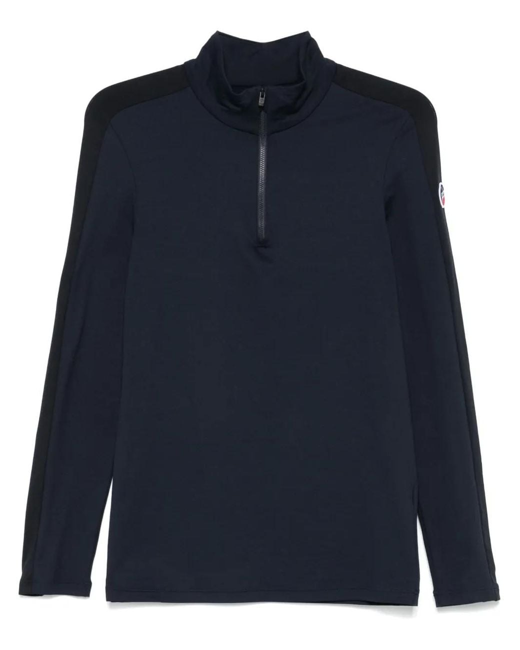 Fusalp Blue Stretch Technical Jersey Ski Top for men