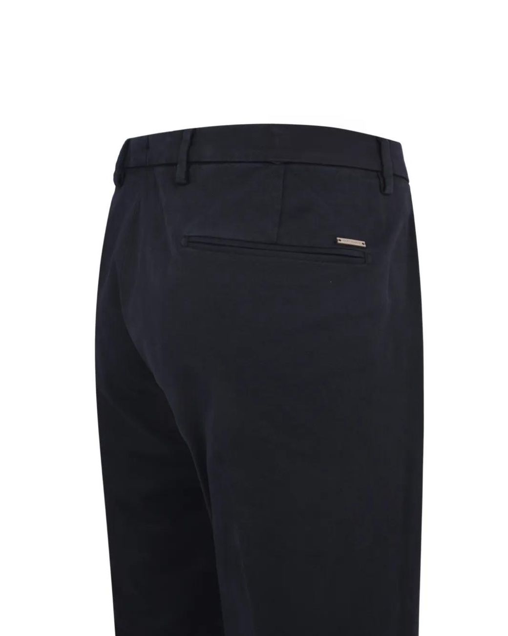 Corneliani Blue Dyed Washed Trousers for men