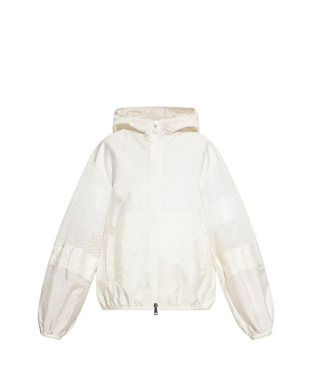 Moncler White Zelkova Jacket