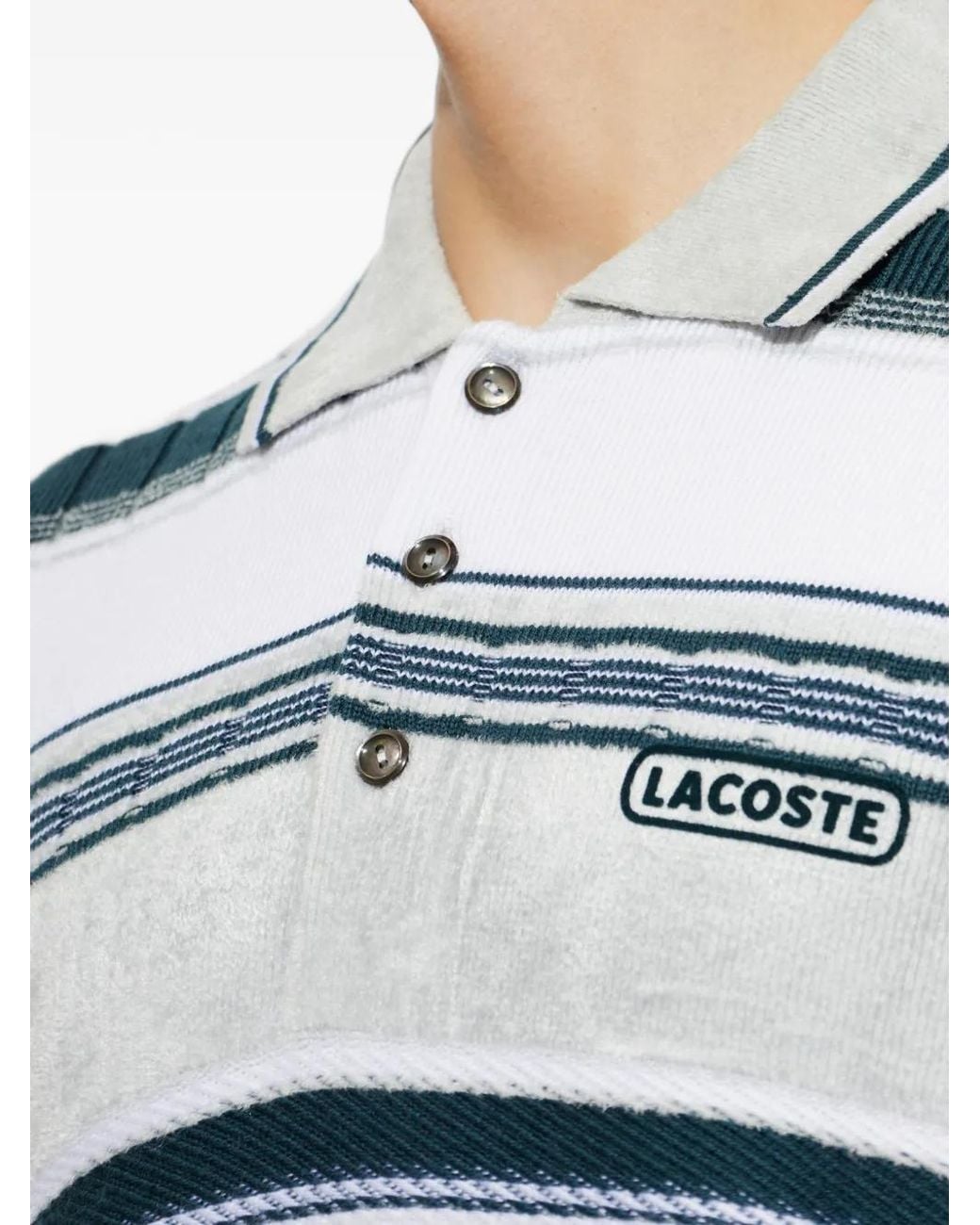 Lacoste Gray Pull À Patch Logo