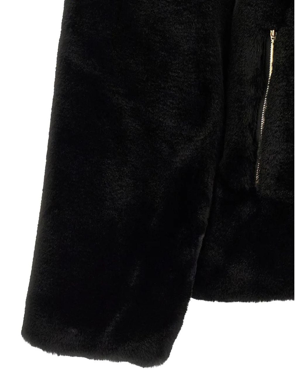 Tatras Black Barbra Faux-Fur Jacket