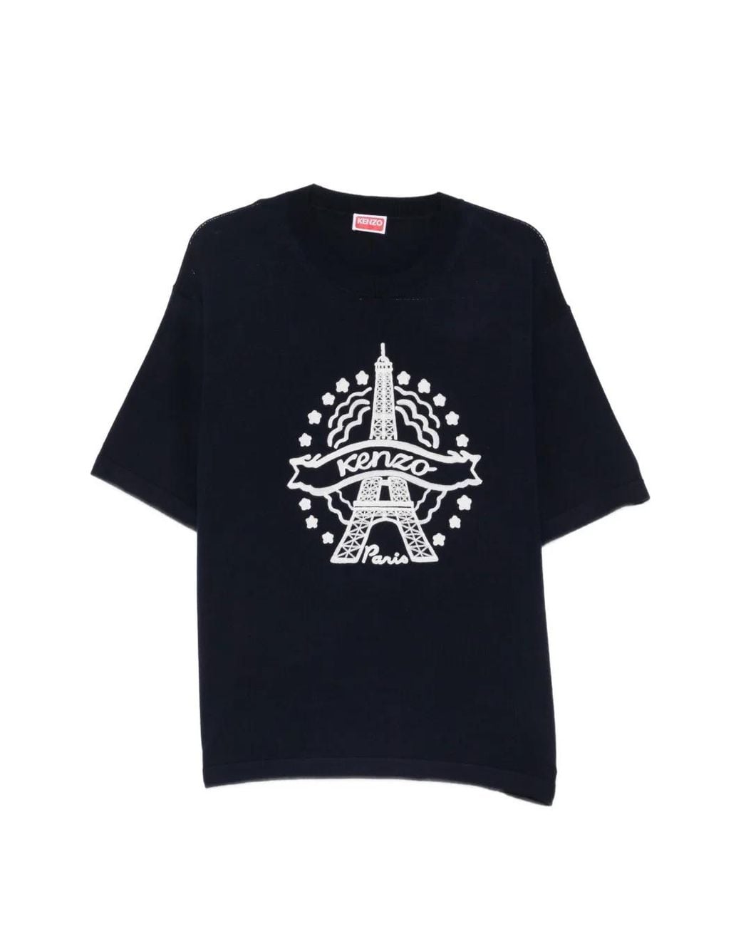 Camiseta Con Torre Eiffel KENZO de hombre de color Blue