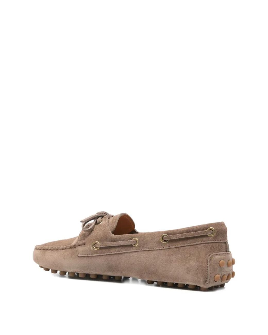 Tod's Natural Gommino Boat Shoes
