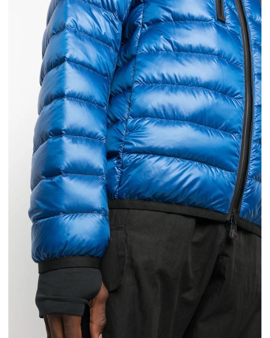 Moncler Blue Outerwears for men