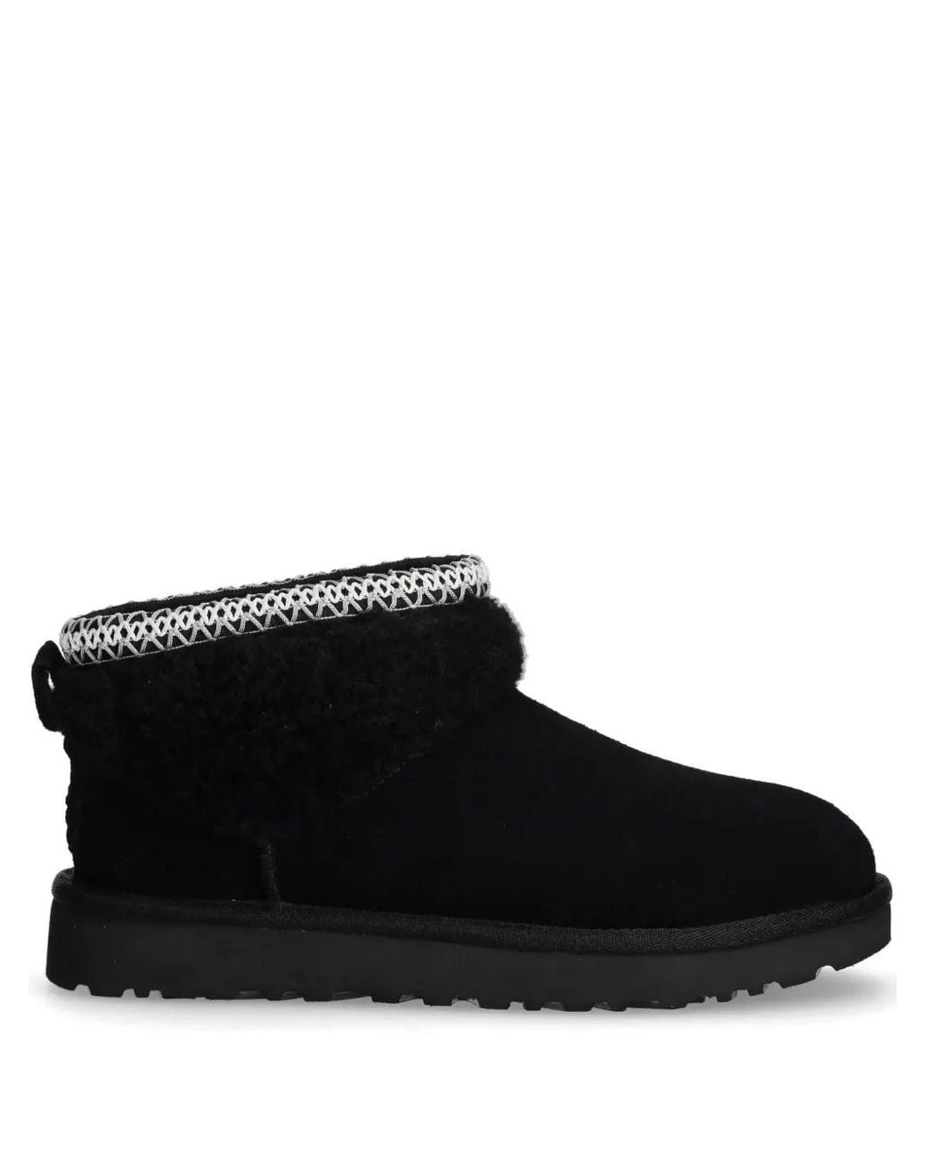 Slippers Mini Crescent Ugg de color Black