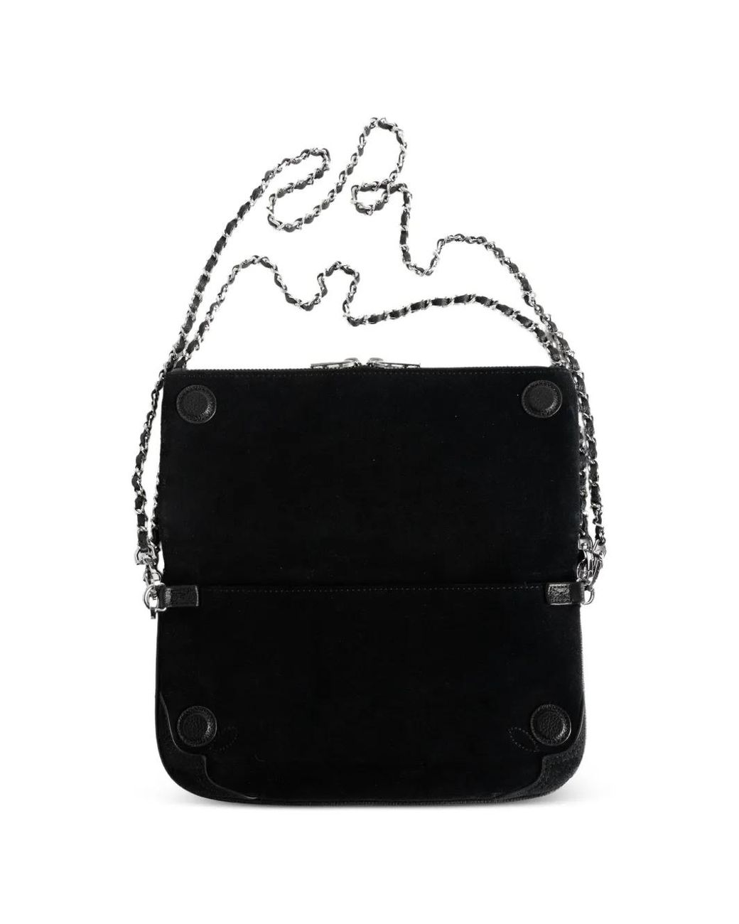 Zadig & Voltaire Black Rock Western Clutch
