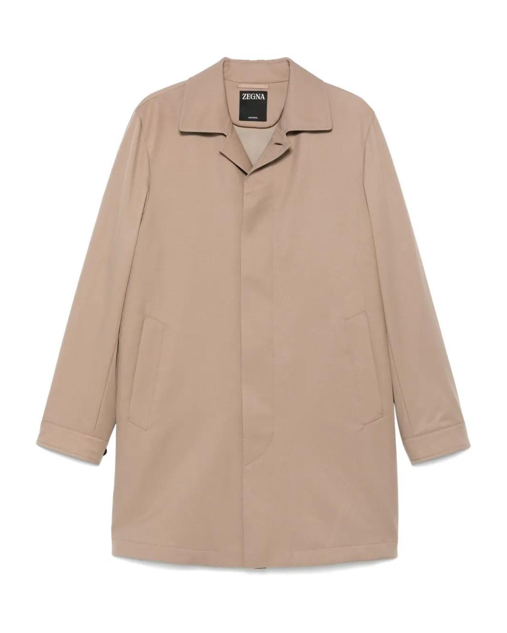 Zegna Natural Motorin 300Cc Coat for men