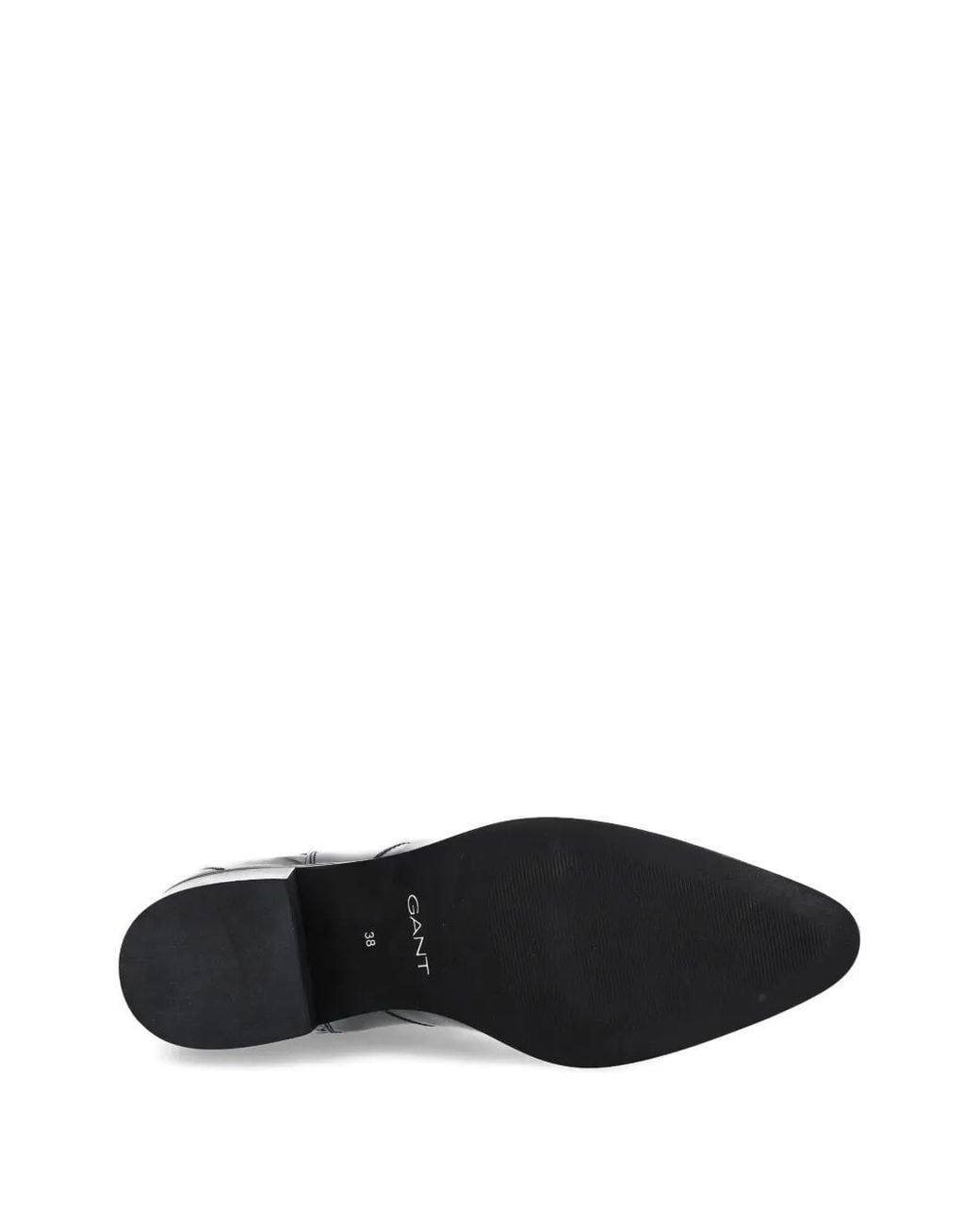 Gant Black St Broomly Pointed-Toe Heeled Boots