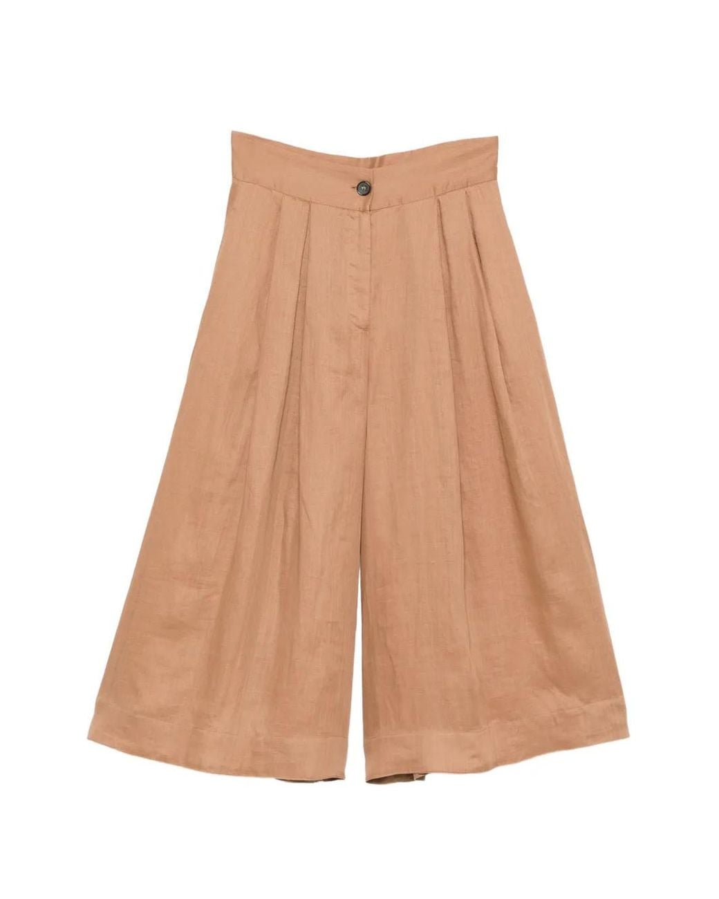 Lorena Antoniazzi Natural Pleated Trousers