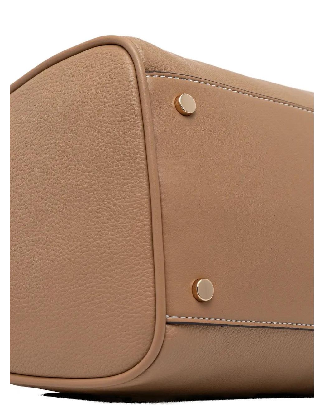 Borsa Tote Con Borchie di Liu Jo in Natural