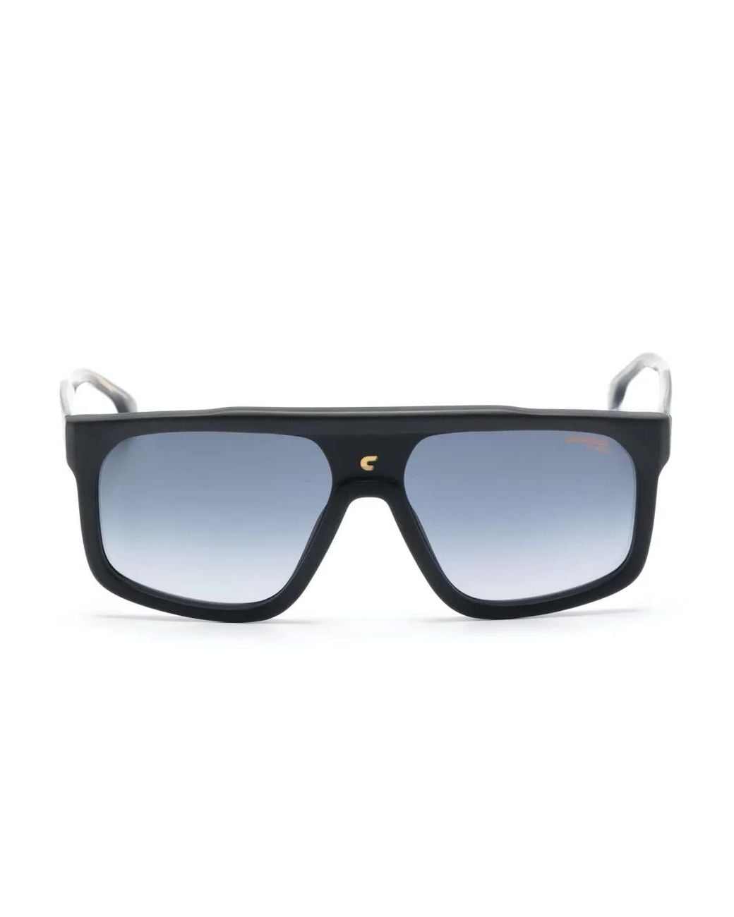 Carrera Blue Rectangle-Frame Sunglasses