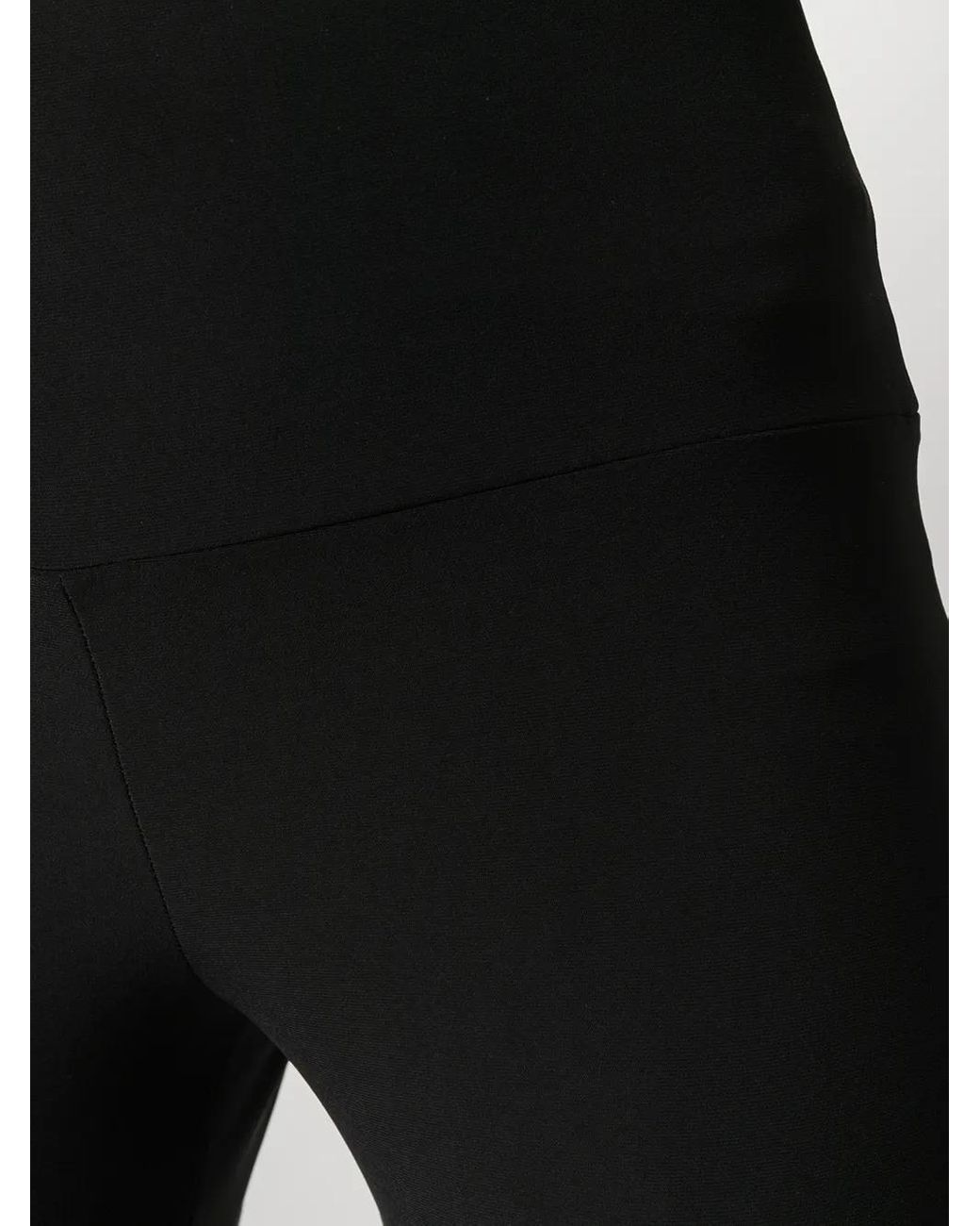 Norma Kamali Straight Broek in het Black