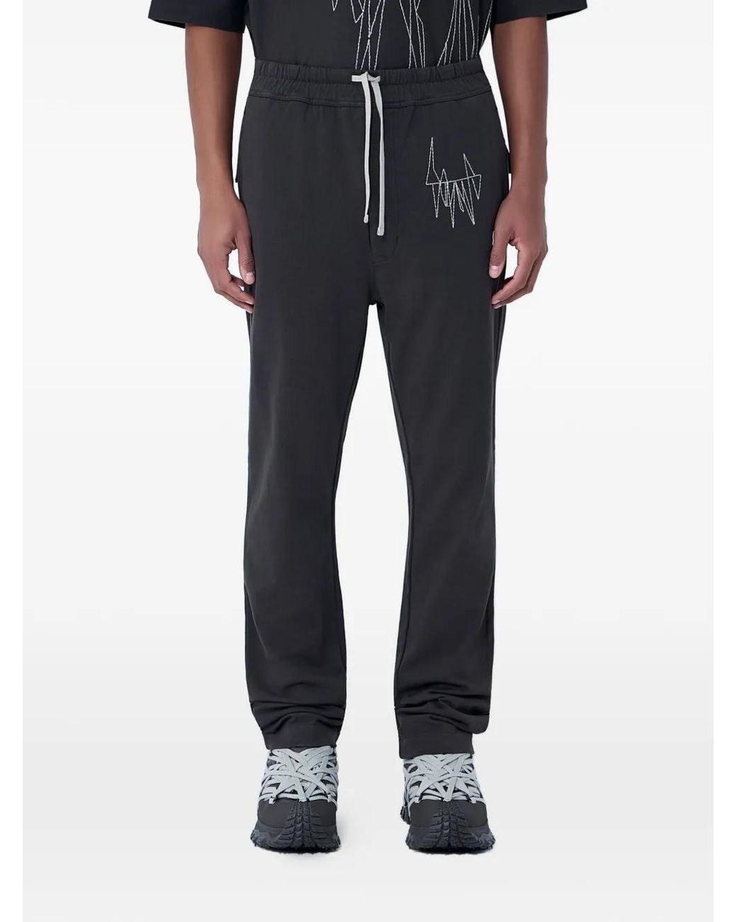 Moncler Black Logo Trousers