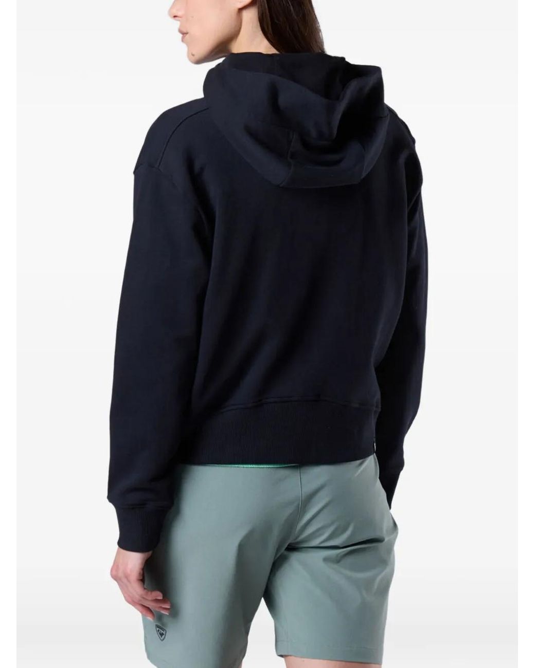 Rossignol Black Logo Full-Zip Hoodie