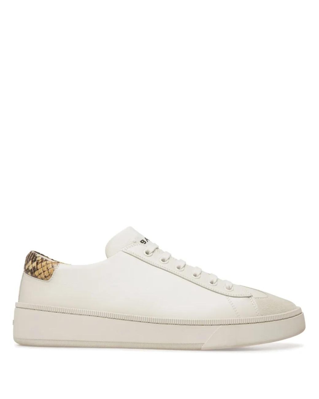 Bally White Randy Lace-Up Sneakers for men