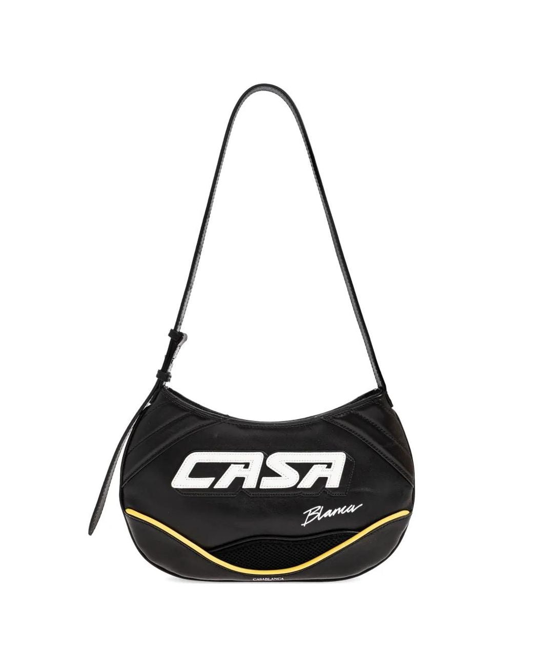 Casablanca Black Sac Porté Épaule À Logo