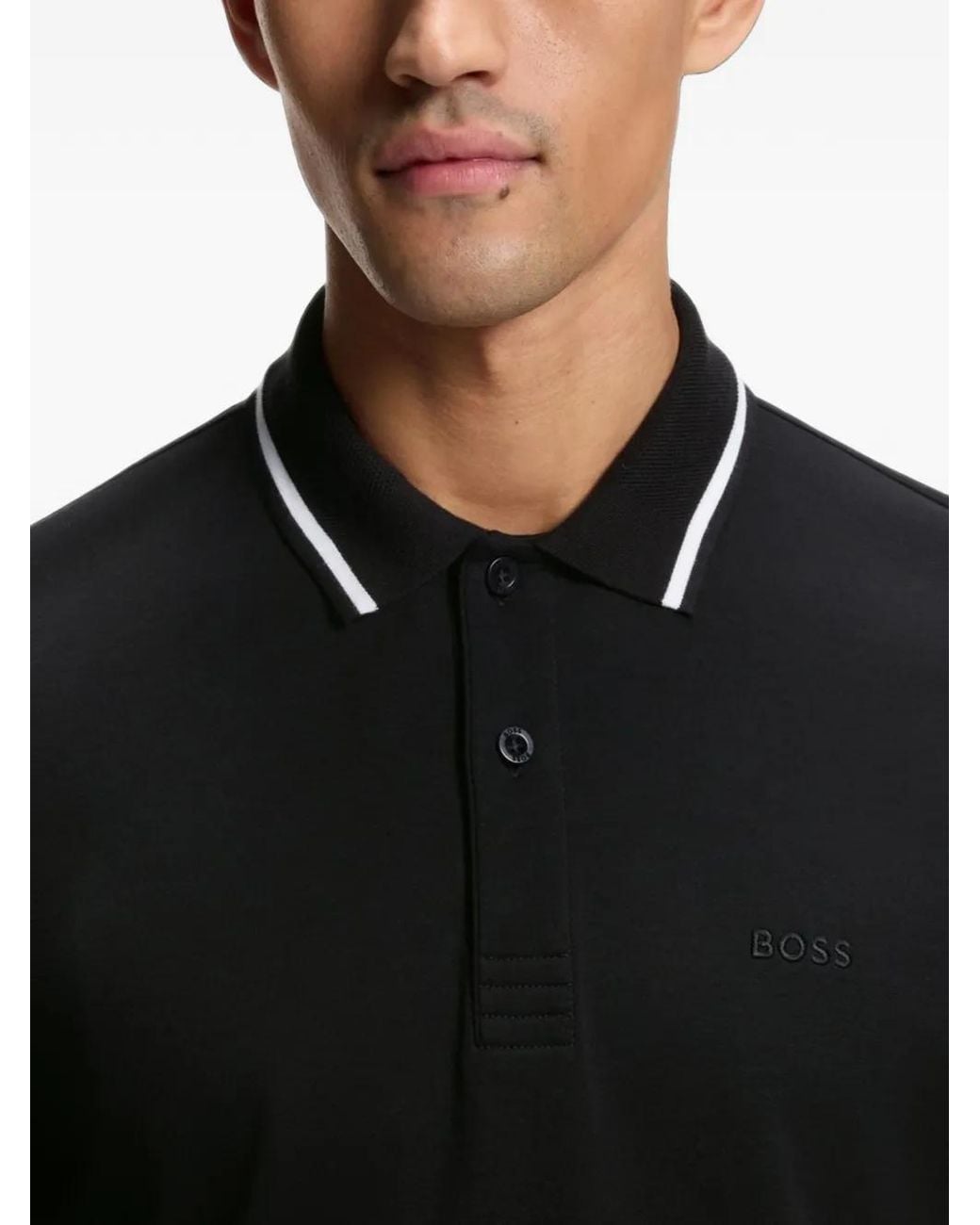 Boss Black Paddy Slim-Fit Polo Shirt for men
