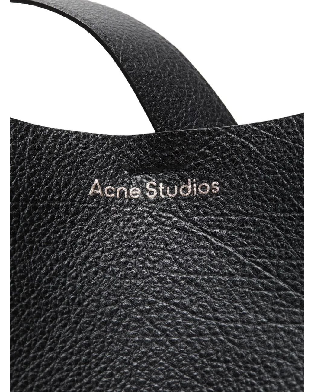 Acne Black Midi Musubi Shoulder Bag