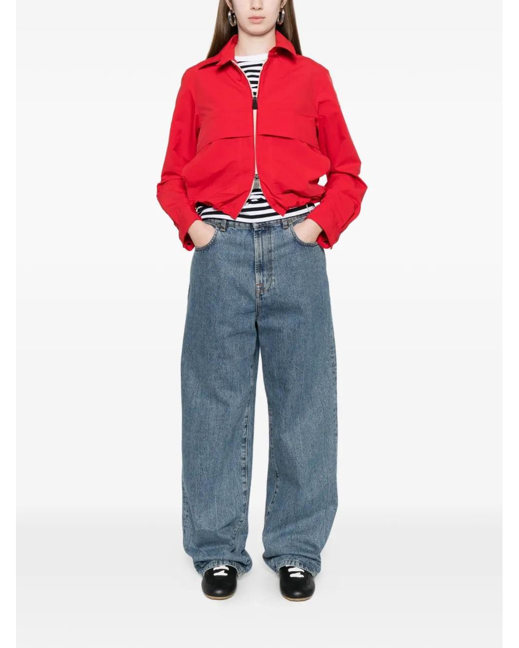 Moncler Red Patch Pocket Jacket