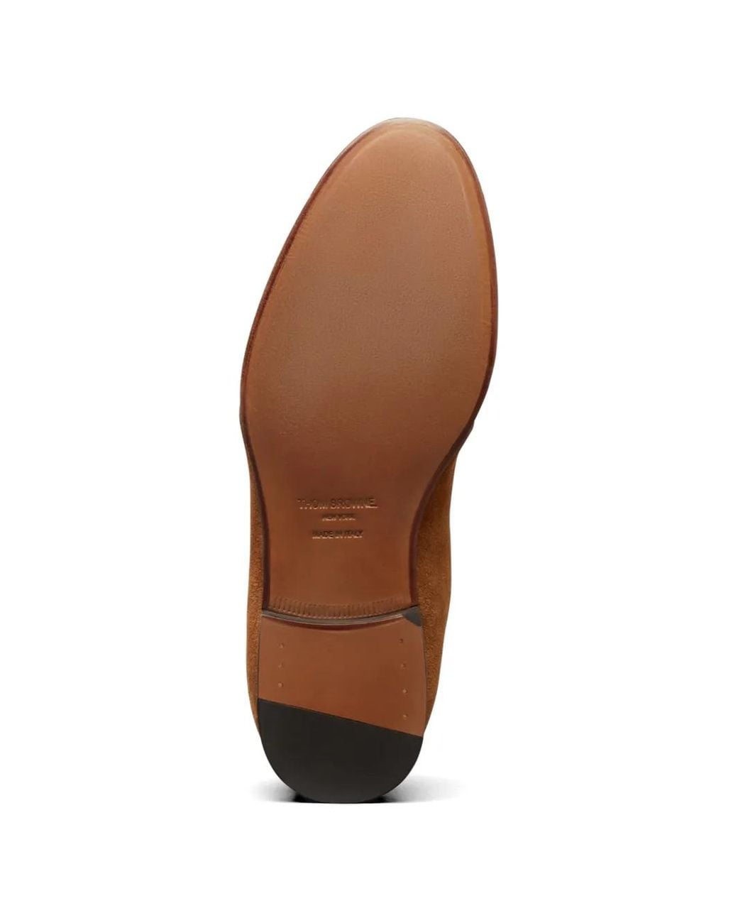 Thom Browne Brown Chaussures Bateau À Détails Richelieus